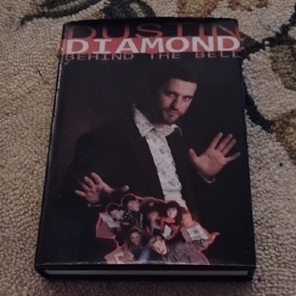 Behind the Bell Book Vintage Dustin Diamond Screech Saved By The Bell HC 1st Prt